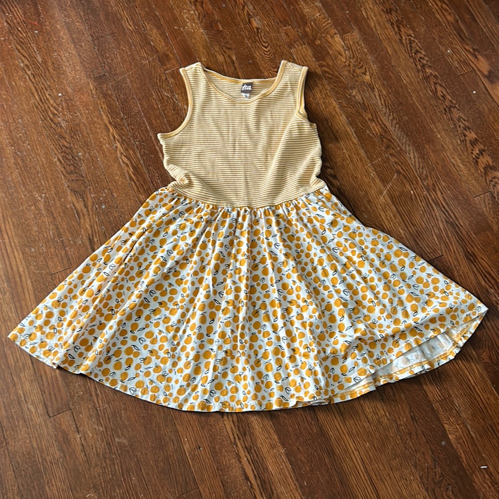 VGUC Tea Collection Dress Oranges